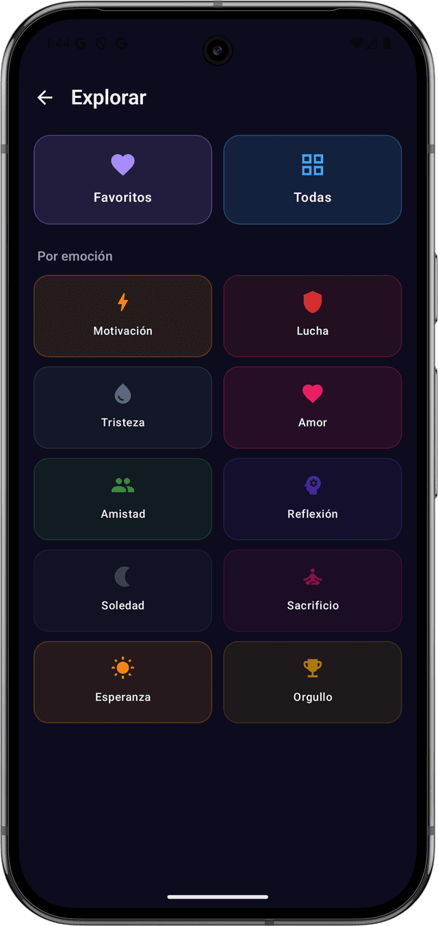 Categorías